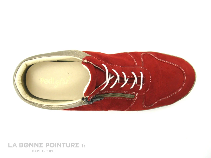 Pedi Girl COTY Fumo Rosso - Basket Confort Femme Rouge 8 Pedi Girl COTY Fumo Rosso - Basket Confort Femme Rouge - Image 6