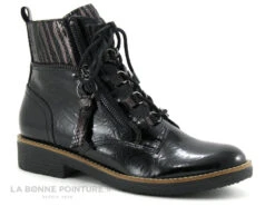 Fugitive GENETE Noir Verni - LPSY159 - Bottine A Lacet Noire Avec Zip -Chaussures Pour Femmes cd24607c73b9e66c561f35ea11d5d5ef img 2520.jpg 174697