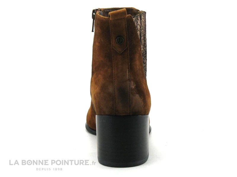 Fugitive FLAK Chataigne - LPIQM47 - Bottine Western Femme 6 Fugitive FLAK Chataigne - LPIQM47 - Bottine Western Femme - Image 4