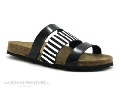 Autenti 689439 Noir - Argent Miroir - Mule Femme -Chaussures Pour Femmes cd24607c73b9e66c561f35ea11d5d5ef img 2550.jpg 120533