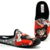 Ouf TIZIEUX Rouge - Noir - Pantoufle Mule Avec Chat -Chaussures Pour Femmes cd24607c73b9e66c561f35ea11d5d5ef img 2755.jpg 163317