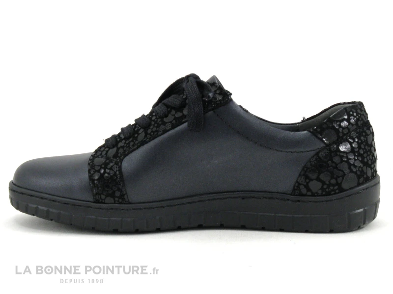 3 Points De Suspension KIABRAISI 19450-061 - Noir - Derby Femme 5 3 Points De Suspension KIABRAISI 19450-061 - Noir - Derby Femme - Image 3