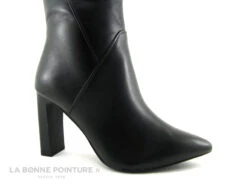 Tamaris 1-25349-29 Black - Bottine Talon Haut En Cuir Noir - Bout Pointu -Chaussures Pour Femmes cd24607c73b9e66c561f35ea11d5d5ef img 2974.jpg 175200