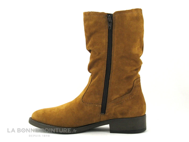 Tamaris 1-25480-27 Cognac - Bottine Femme Marron Clair 5 Tamaris 1-25480-27 Cognac - Bottine Femme Marron Clair - Image 3