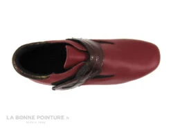 Pedi Girl GILIAN Bordeaux - Chaussure Montante - Bride A Scratch -Chaussures Pour Femmes cd24607c73b9e66c561f35ea11d5d5ef img 3191.jpg 163838