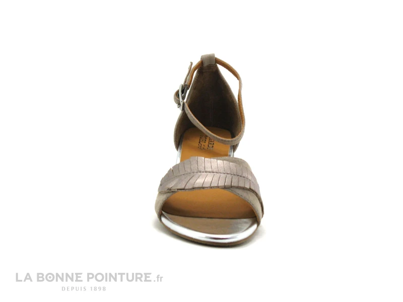 Regarde Le Ciel CATTY 09 Taupe - Feuille Bronze - Nu-pieds 4 Regarde Le Ciel CATTY 09 Taupe - Feuille Bronze - Nu-pieds - Image 2