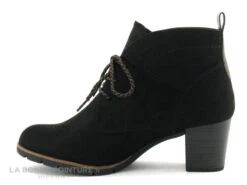 Marco Tozzi 2-25107-29 Black - Bottine Noire A Lacet - Talon Haut -Chaussures Pour Femmes cd24607c73b9e66c561f35ea11d5d5ef img 3287.jpg 175527
