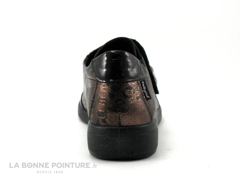 Pedi Girl DEMBA Marron Bronze - Chaussure Confort Femme Avec Scratch 6 Pedi Girl DEMBA Marron Bronze - Chaussure Confort Femme Avec Scratch - Image 4