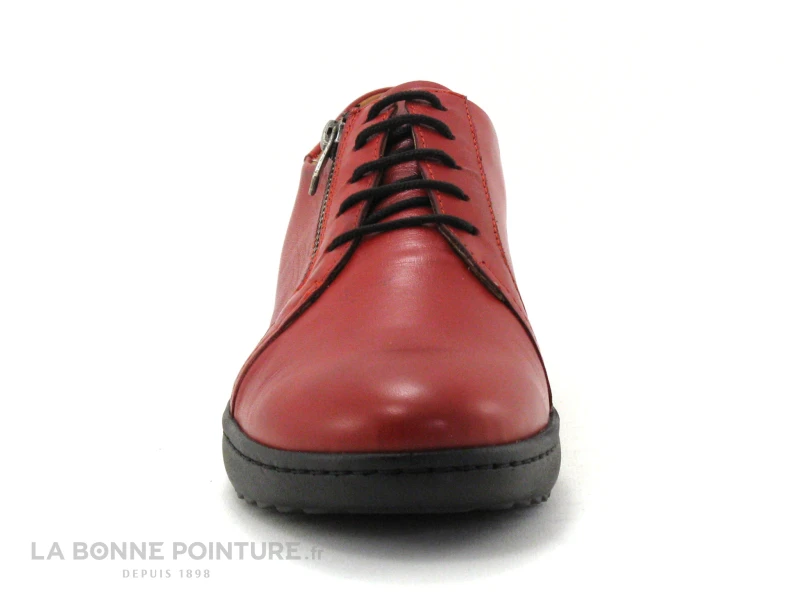 Karyoka DETOUR Rouge - Chaussure Basse Femme Avec Zip 4 Karyoka DETOUR Rouge - Chaussure Basse Femme Avec Zip - Image 2