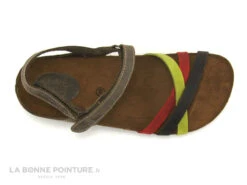 Inter Bios 7133 - Pistache Moka Rouge - Nu-pieds Velcro Femme -Chaussures Pour Femmes cd24607c73b9e66c561f35ea11d5d5ef img 3576.jpg 132883