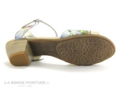 Pedi Girl LUXE Blanc - Argent - Fleuri - Nu-pieds Talon -Chaussures Pour Femmes cd24607c73b9e66c561f35ea11d5d5ef img 3684.jpg 133015