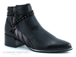 Fugitive BANKS LPIQB46 - Boots Femme Noir Verni Et Argent -Chaussures Pour Femmes cd24607c73b9e66c561f35ea11d5d5ef img 3761.jpg 176207