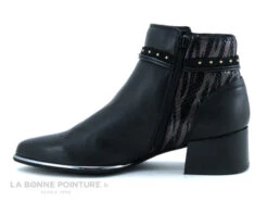 Fugitive BANKS LPIQB46 - Boots Femme Noir Verni Et Argent -Chaussures Pour Femmes cd24607c73b9e66c561f35ea11d5d5ef img 3763.jpg 176205