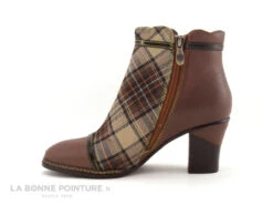 Laura Vita AMCELIAO 50 Marron - Prince De Galles - Boots Talon -Chaussures Pour Femmes cd24607c73b9e66c561f35ea11d5d5ef img 3788.jpg 151712