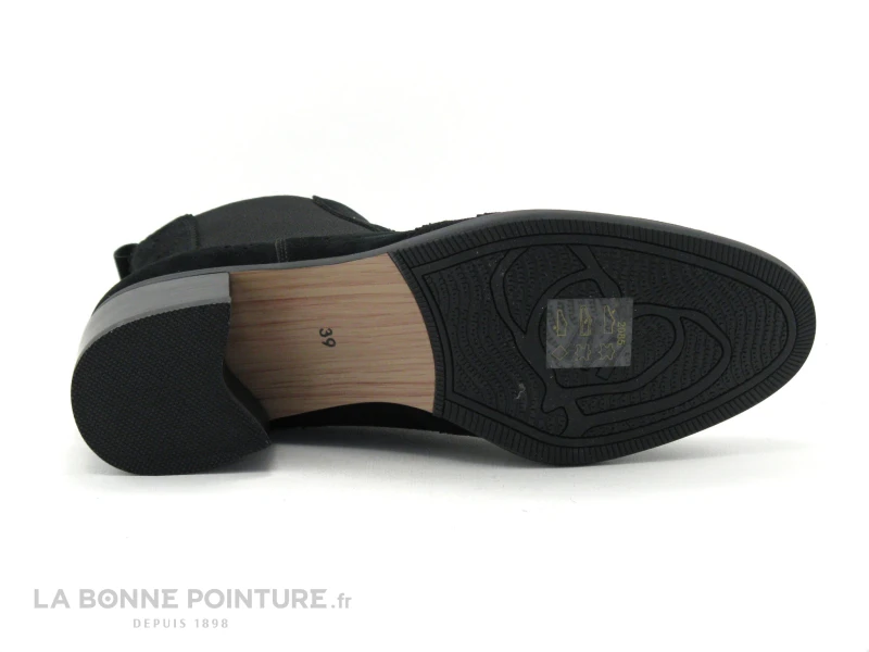 MamZelle LUDON Velours Noir - Bottine Chelsea 9 MamZelle LUDON Velours Noir - Bottine Chelsea – Image 7