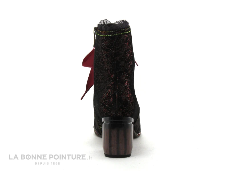 Laura Vita GOCALO 12 Wine - Bottine Bordeaux Et Noire 6 Laura Vita GOCALO 12 Wine - Bottine Bordeaux Et Noire - Image 4