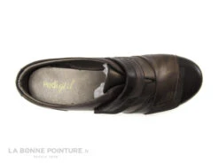 Pedi Girl GAURIA Carbone Moka - Chaussure Velcro Marron Metal -Chaussures Pour Femmes cd24607c73b9e66c561f35ea11d5d5ef img 4063.jpg 152232