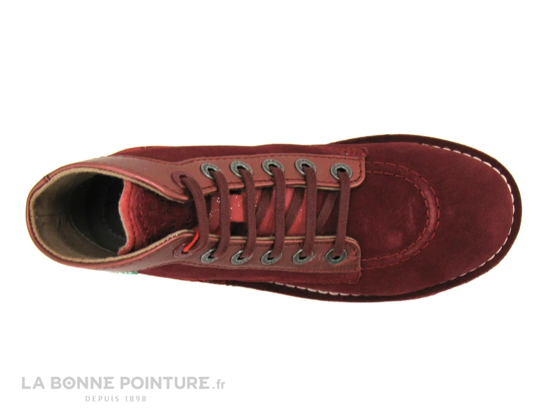 Kickers KICKLEGEND Rouge Rhubarbe - 877885 - Boots Femme 8 Kickers KICKLEGEND Rouge Rhubarbe - 877885 - Boots Femme - Image 6