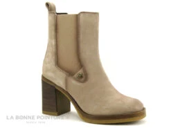 Bagatt LILLITH Sand - Bottine Beige - Bout Carre Et Talon Haut Epais -Chaussures Pour Femmes cd24607c73b9e66c561f35ea11d5d5ef img 4132.jpg 176729