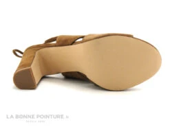 Carmela - 66632 CAMEL - Sandale Talon Haut - Lacet Arriere -Chaussures Pour Femmes cd24607c73b9e66c561f35ea11d5d5ef img 4238.jpg 133651
