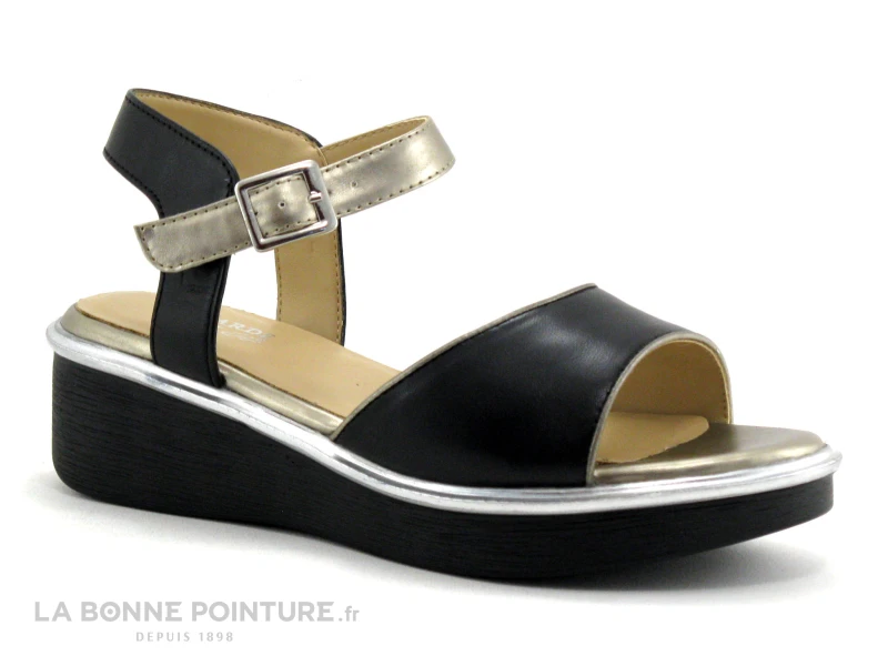 Regarde Le Ciel BETTY-05 Silky Etoile Black - Sandale Femme 7 Regarde Le Ciel BETTY-05 Silky Etoile Black - Sandale Femme - Image 5