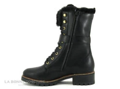 Hooper ALICE Noir - Bottine A Lacet Femme Cuir Noir -Chaussures Pour Femmes cd24607c73b9e66c561f35ea11d5d5ef img 4248.jpg 176801