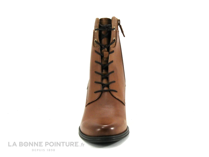 Tamaris 1-25110-29 Nut - Bottine Marron Clair - Talon Haut 4 Tamaris 1-25110-29 Nut - Bottine Marron Clair - Talon Haut - Image 2