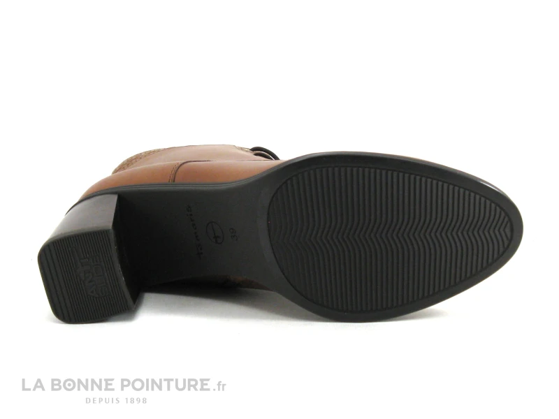 Tamaris 1-25110-29 Nut - Bottine Marron Clair - Talon Haut 9 Tamaris 1-25110-29 Nut - Bottine Marron Clair - Talon Haut - Image 7
