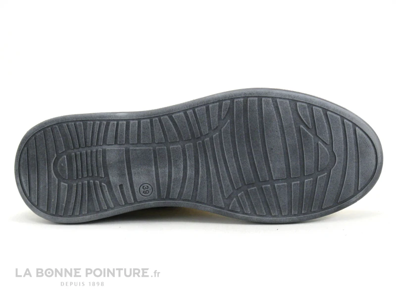 Karyoka BOBER Jaune - Chaussure Basse Femme Cuir Jaune 9 Karyoka BOBER Jaune - Chaussure Basse Femme Cuir Jaune - Image 7