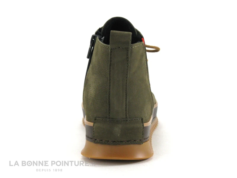 Karyoka VADIM Kaki Nubuck Multi - Chaussure Montante Femme Kaki 6 Karyoka VADIM Kaki Nubuck Multi - Chaussure Montante Femme Kaki - Image 4