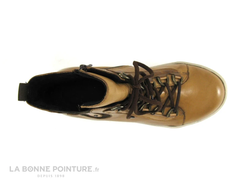 Karyoka STAN Camel - Chaussure Montante Femme Marron Clair 8 Karyoka STAN Camel - Chaussure Montante Femme Marron Clair - Image 6