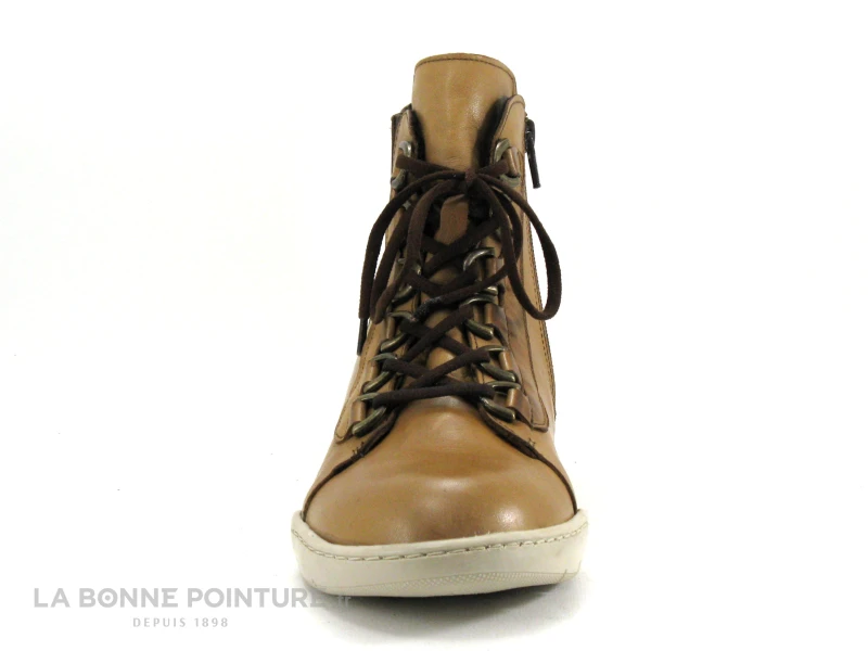 Karyoka STAN Camel - Chaussure Montante Femme Marron Clair 4 Karyoka STAN Camel - Chaussure Montante Femme Marron Clair - Image 2