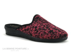 Semelflex LAPONY Bordeaux - Pantoufle Mule Femme