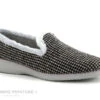 Ouf MALEXIA Gris - Noir - Chausson Souple Femme