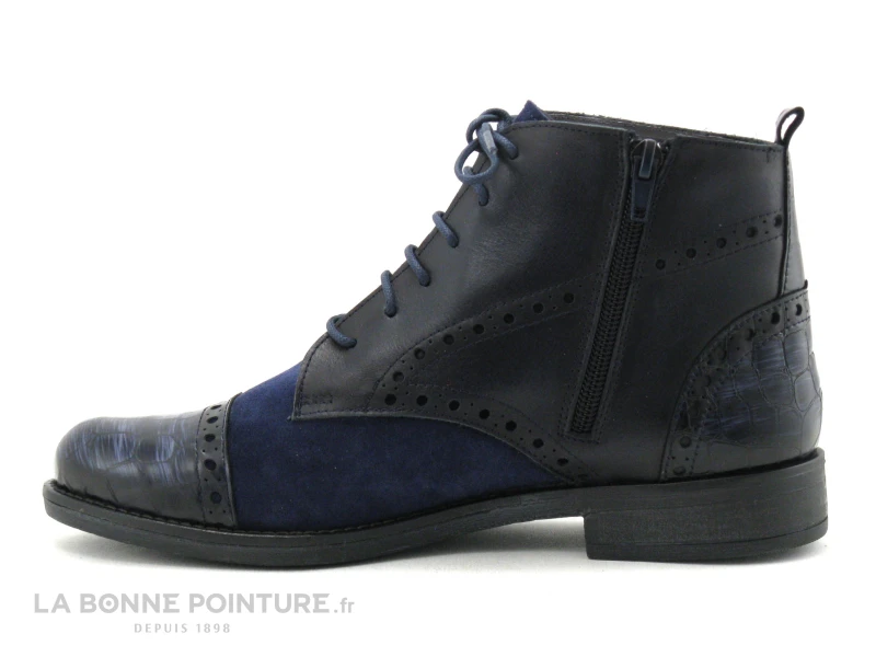 Folies NYX Marine - Chaussure Montante Femme Bleu Marine 5 Folies NYX Marine - Chaussure Montante Femme Bleu Marine - Image 3