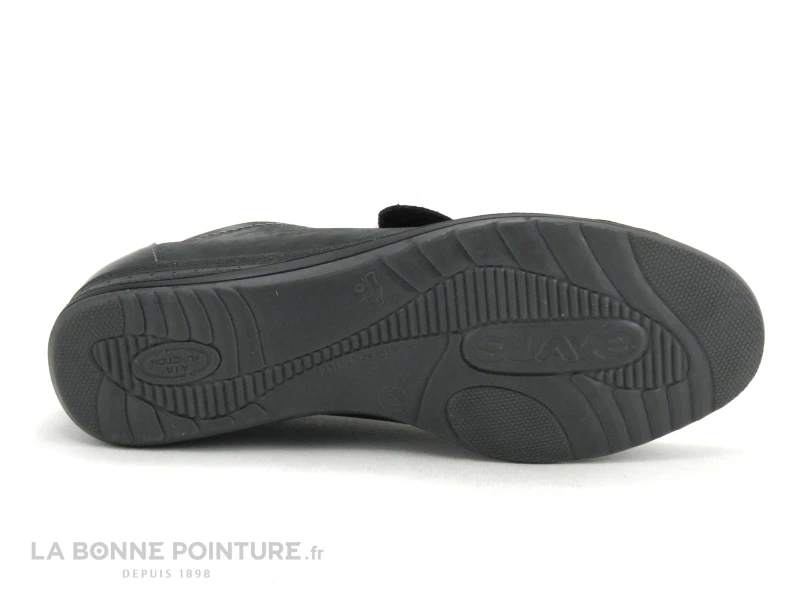 Suave DALLAS 7550T Black Cinder Black - Chaussure Femme Avec Scratch 9 Suave DALLAS 7550T Black Cinder Black - Chaussure Femme Avec Scratch - Image 7