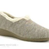Zels 3276 Beige - Chausson Femme Intérieur Laine - Talon Compense -Chaussures Pour Femmes cd24607c73b9e66c561f35ea11d5d5ef img 5031.jpg 177952