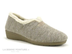 Zels 3276 Beige - Chausson Femme Intérieur Laine - Talon Compense 11 Zels 3276 Beige - Chausson Femme Intérieur Laine - Talon Compense -Chaussures Pour Femmes cd24607c73b9e66c561f35ea11d5d5ef img 5031.jpg 177953