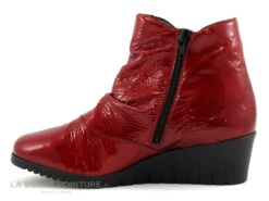 Pedi Girl COCKER - Rouge Verni - Bottine Compensee -Chaussures Pour Femmes cd24607c73b9e66c561f35ea11d5d5ef img 5083.jpg 123293