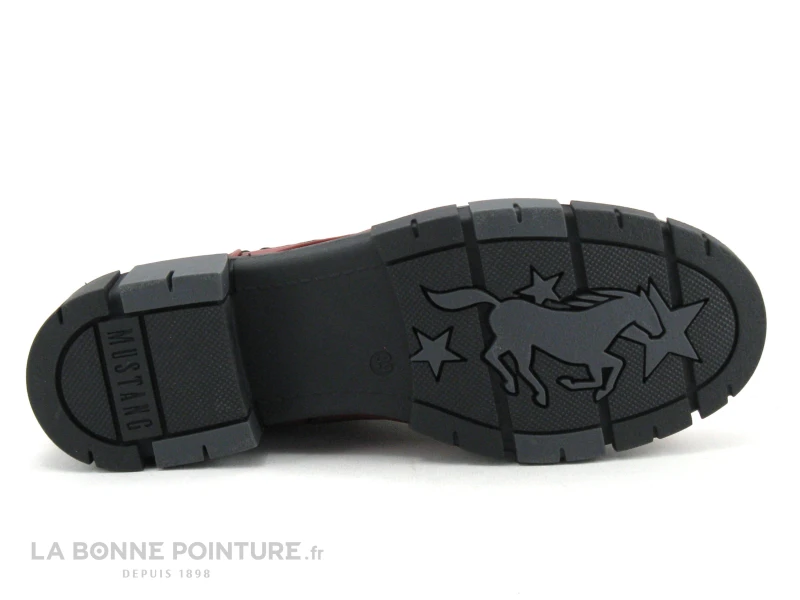 Mustang 1443 502 5 - Bottine Rouge Femme 9 Mustang 1443 502 5 - Bottine Rouge Femme - Image 7