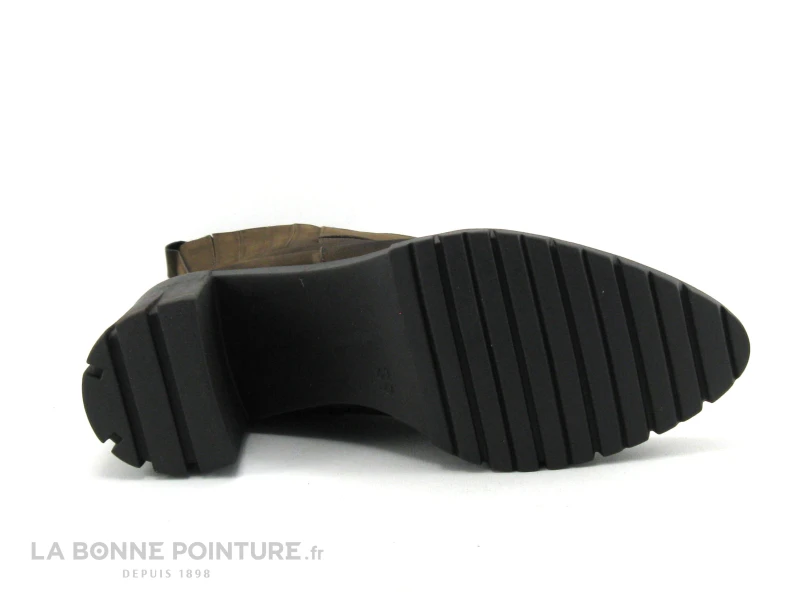 Marco Tozzi 2-25471-29 Marron Cafe - Bottine Talon Haut Et Large 9 Marco Tozzi 2-25471-29 Marron Cafe - Bottine Talon Haut Et Large – Image 7