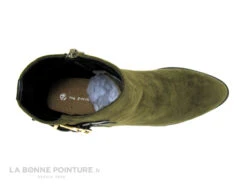 The Divine Factory QL4724 Kaki - Lanieres Noires - Bottine Femme -Chaussures Pour Femmes cd24607c73b9e66c561f35ea11d5d5ef img 5166.jpg 177995