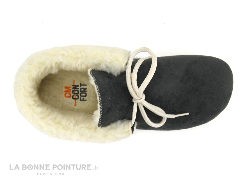 CM Confort Altymar 054 - 55375000 - Gris - Chausson Femme Fourre Avec Lacet 5 CM Confort Altymar 054 - 55375000 - Gris - Chausson Femme Fourre Avec Lacet - Image 3