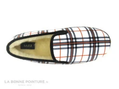 Saez CADETE Blanc Carreaux Rouges Et Noirs - Charentaise Femme -Chaussures Pour Femmes cd24607c73b9e66c561f35ea11d5d5ef img 5219.jpg 165968