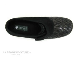 A Campello DELFINA Noir - Chausson Confort Femme Avec Scratch -Chaussures Pour Femmes cd24607c73b9e66c561f35ea11d5d5ef img 5223.jpg 177873