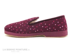Saez CADETE Bordeaux - Coeurs Roses - Charentaise Femme -Chaussures Pour Femmes cd24607c73b9e66c561f35ea11d5d5ef img 5259.jpg 165938