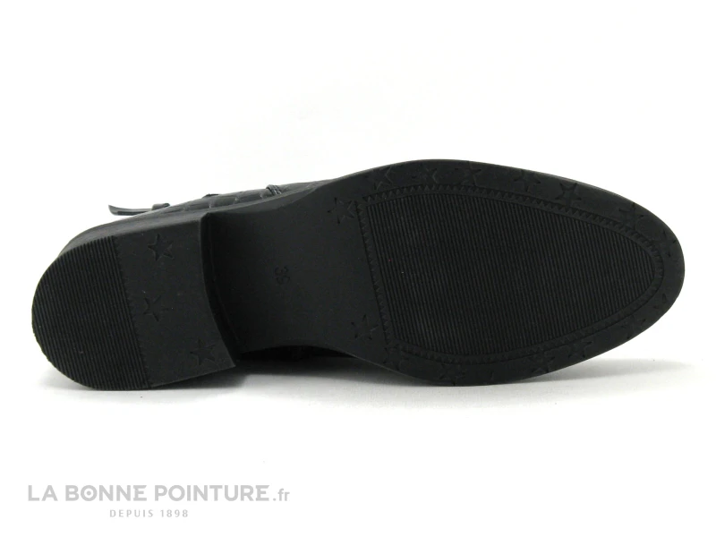 Marco Tozzi 2-25027-25 Black Cro - Bottine Croco Noire Zip Et Boucles 9 Marco Tozzi 2-25027-25 Black Cro - Bottine Croco Noire Zip Et Boucles – Image 7