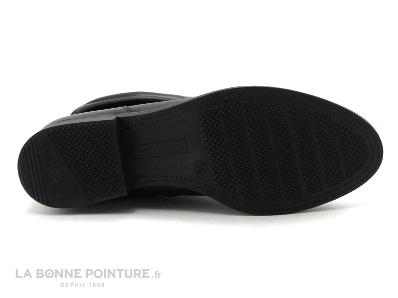 Tamaris Black 1-25055-25 Bottines Noires Plissees A Zip 8 Tamaris Black 1-25055-25 Bottines Noires Plissees A Zip - Image 7