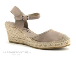 Maison Espadrille 610-1 Taupe - Nu-pieds Bout Ferme -Chaussures Pour Femmes cd24607c73b9e66c561f35ea11d5d5ef img 5439.jpg 135061