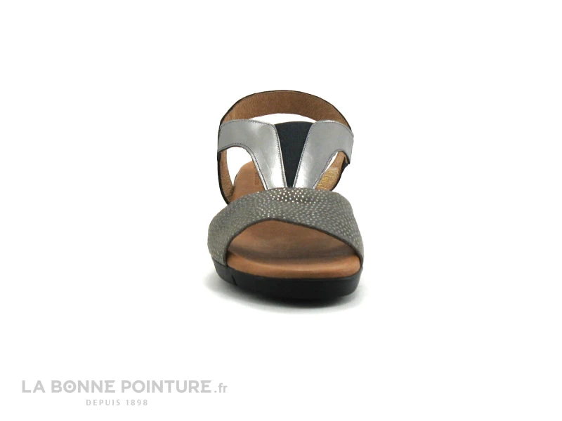 Valerias 5050 Gris Plomb - Sandale Confortable Femme 4 Valerias 5050 Gris Plomb - Sandale Confortable Femme - Image 2